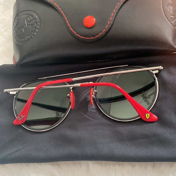 🔴 Ferrari Ray.Ban Sunglasses Collection Unisex👓 - Picture 5 of 11